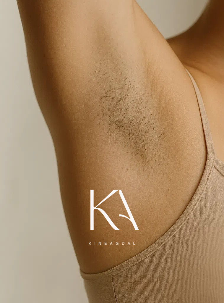 Avant épilation laser